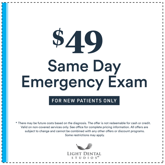 $49 same day emergency exam