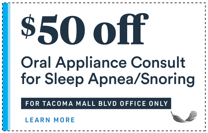 $50 off Oral appliance consult for sleep apnea / snoring